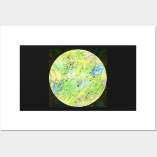 A green planet Posters and Art